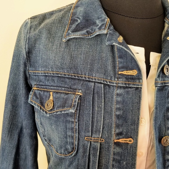GAP BLUE JEAN JACKET | SIZE LG - Picture 3 of 4